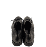 HorseMan Formal Laced Shoes Black - Image 3