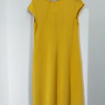 Vivo Chalbi Cap Sleeve A-Line Dress (Mustard)