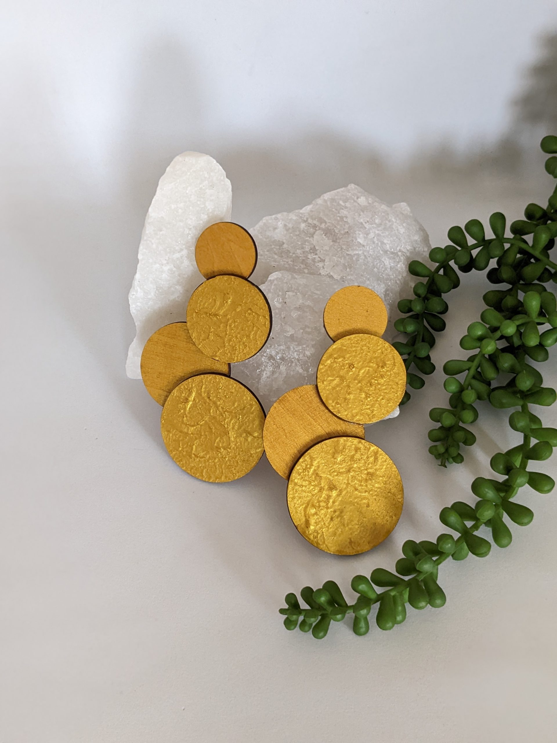 Milky Way Statement Earrings