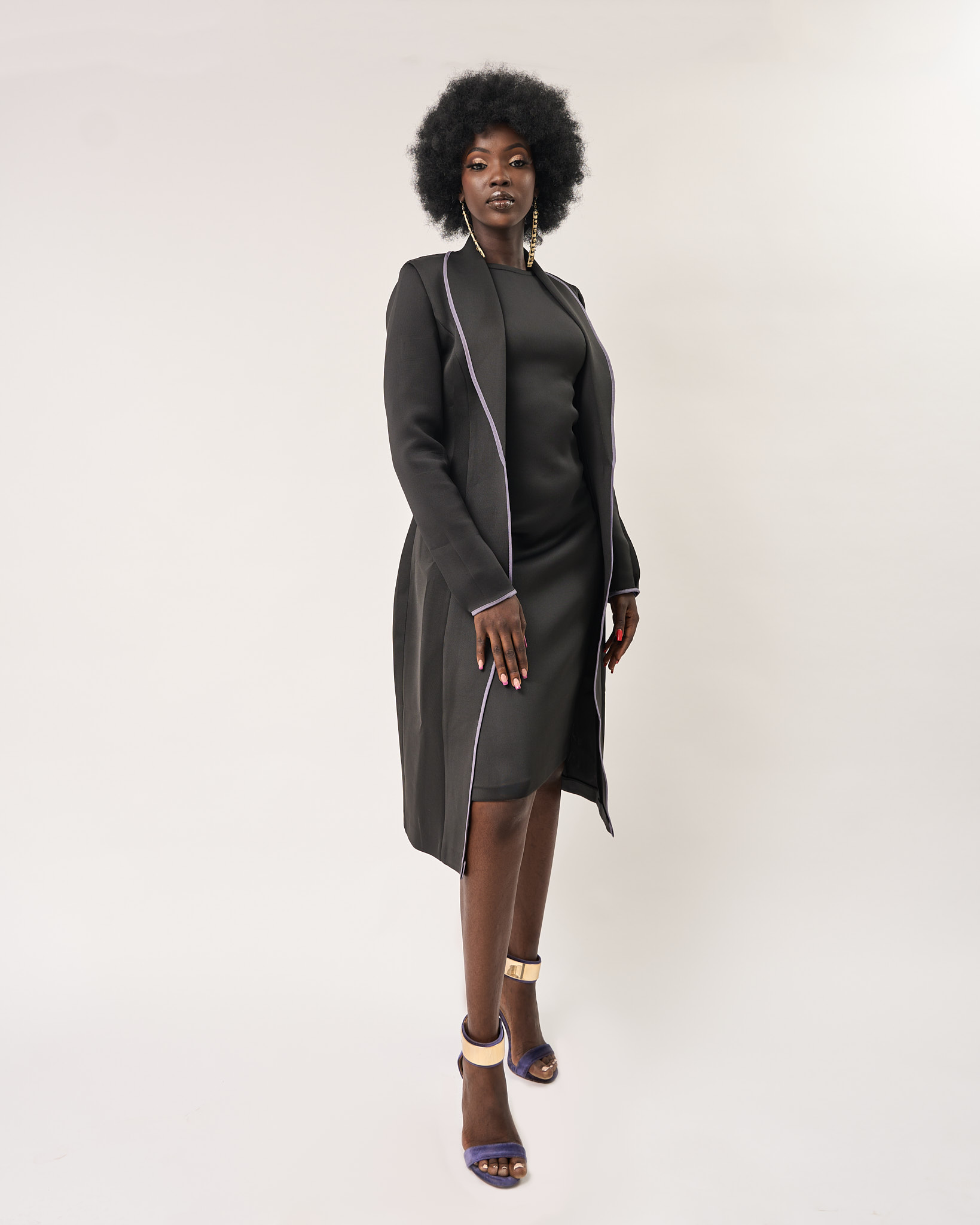 Olivia Pope Dress Black(4)