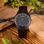 Snezar Ebony Gold Timepiece