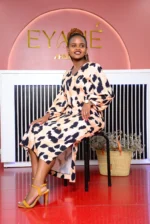 Eyane Leopard Luxe Dress