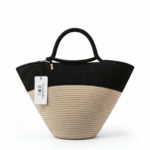 Two Tone Ekee (Beige & Black)