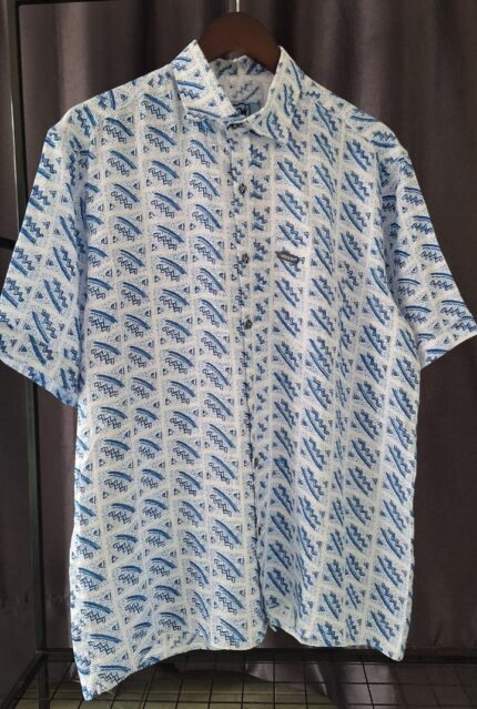 Woodin Linen Shirt with Design