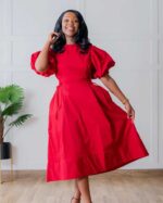 IKOJN Double O Midi Dress