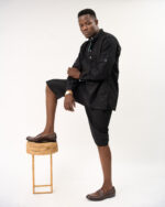 Kelam Two Piece Linen Black - Image 3